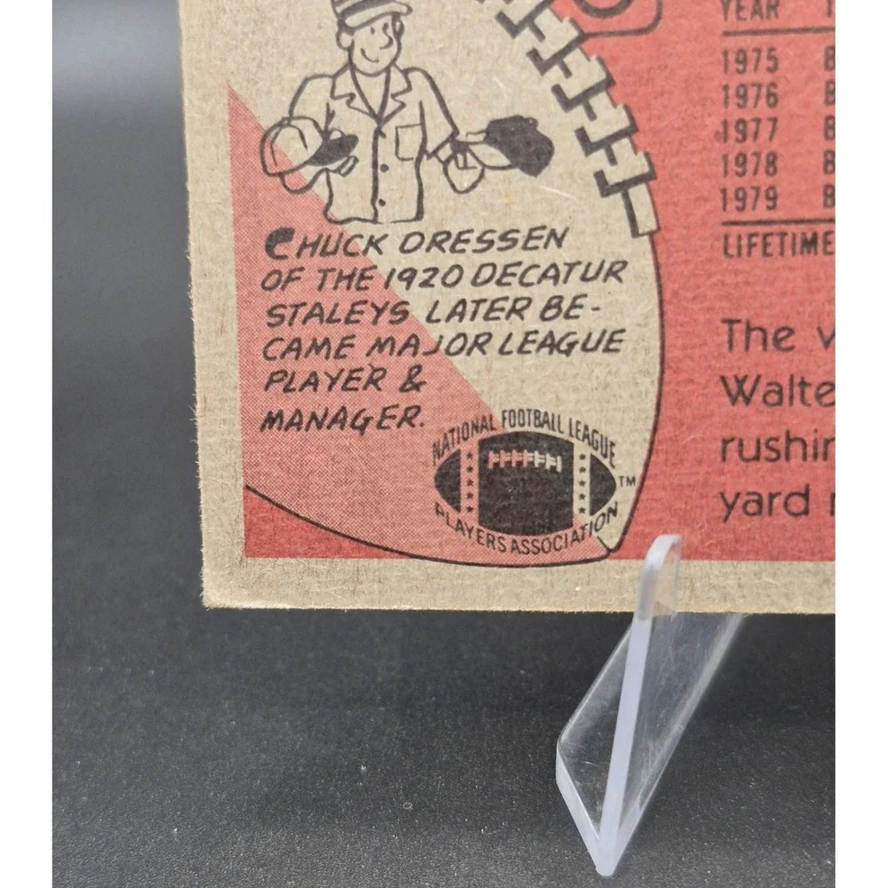 1980 Topps Chewing Gum Walter Payton #160 NFC All Pro Chicago Bears